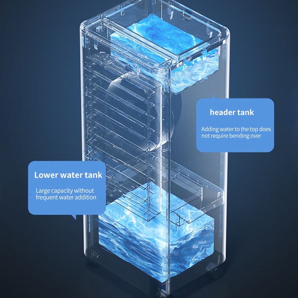 Portable Cooler Air Conditioning Unit Fan Humidifier W