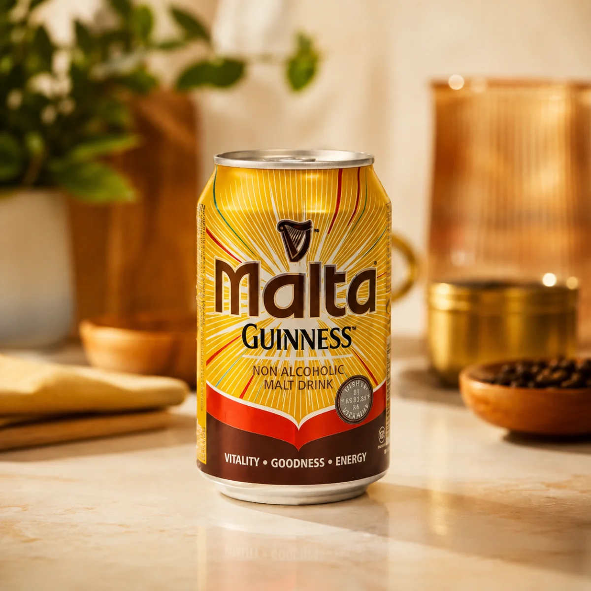 Malta Guinness Malt Drink — Box of 24 x 330ml Cans