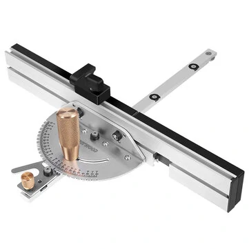 ENJOYWOOD Brass Handle 450mm 27 Angle Miter Gauge With Box…